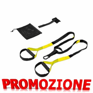 CINGHIE PER ESERCIZI SOSPENSIONE FITNESS ALLENAMENTO