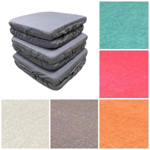 6 COPRISEDIA CUSCINI CON ELASTICO VESTI PER SEDIA IMBOTTITO SFODERABILE OFFERTA
